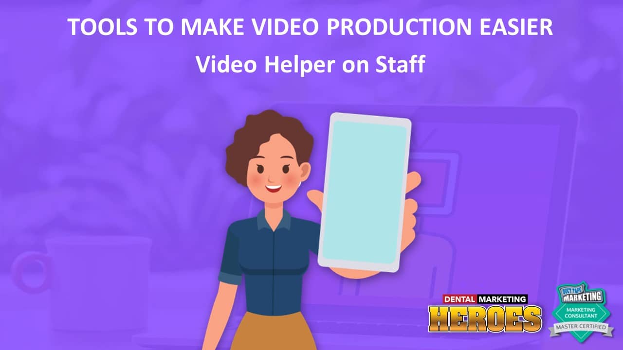 make staff members accountable to encouraging patients to leave testimonials and help with making videos