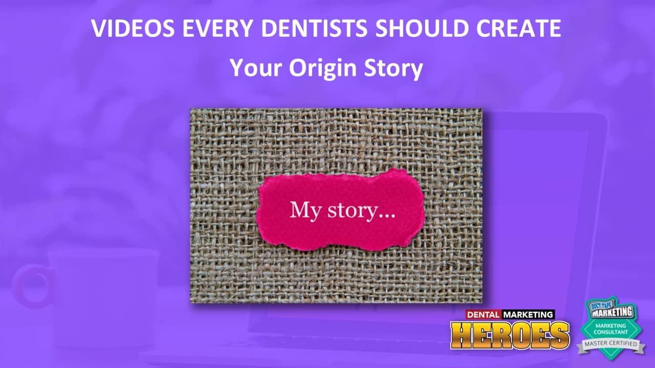 create a video of your origin story of becoming a dentist