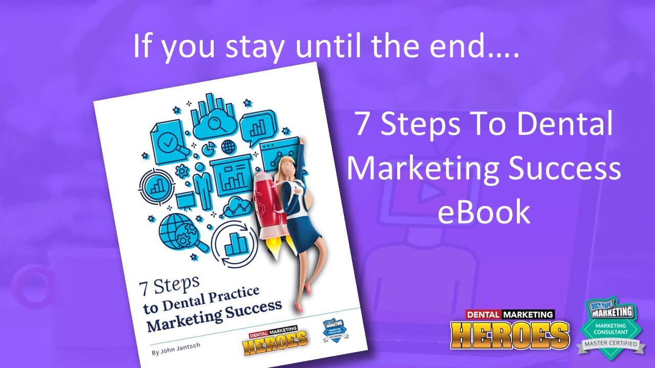 free resource - 7 Steps To Dental Marketing Success eBook