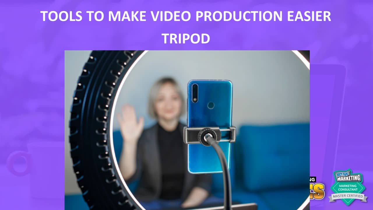 tripods make video production easiser