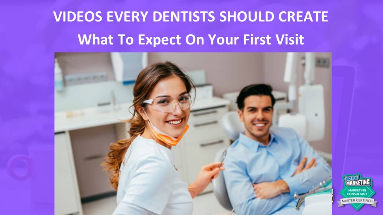 dentists should create a What To Expect On Your First Visit video to alleviate anxieties