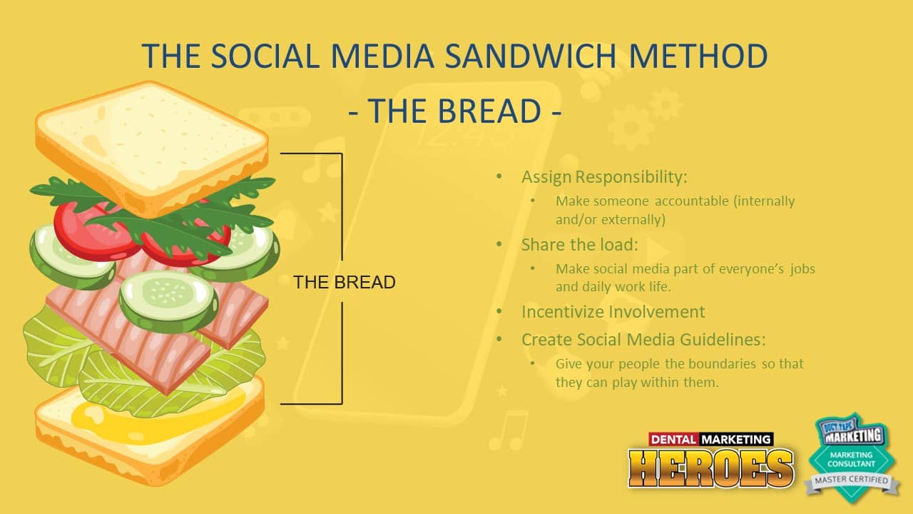 social media sandwich - the bread